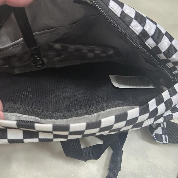 Vans Black and White Checkered Belt Bag - Picture 4 of 6